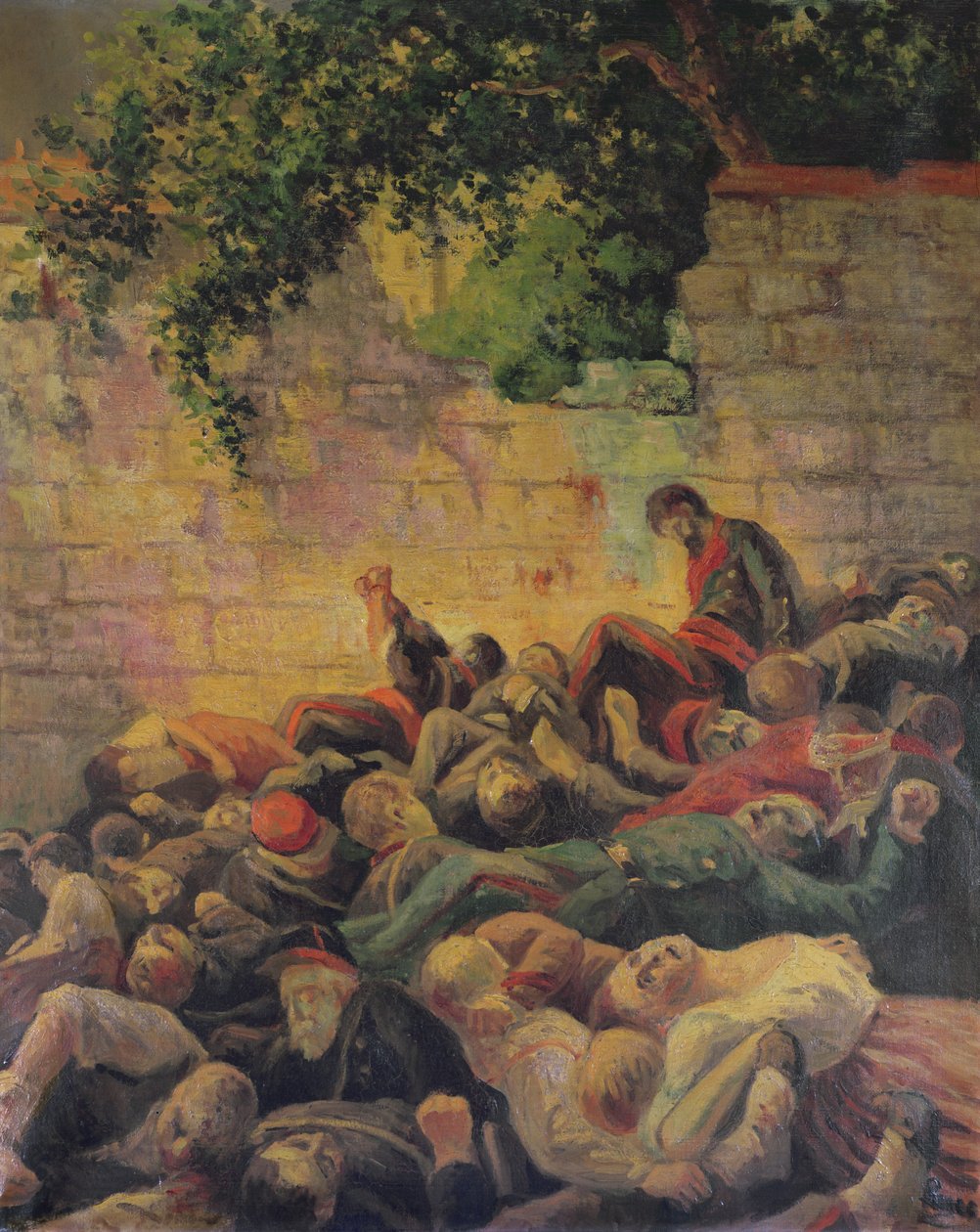 إعدام الكومونة في &39;Mur des Federes&39; بواسطة ماكسيميلين لوس