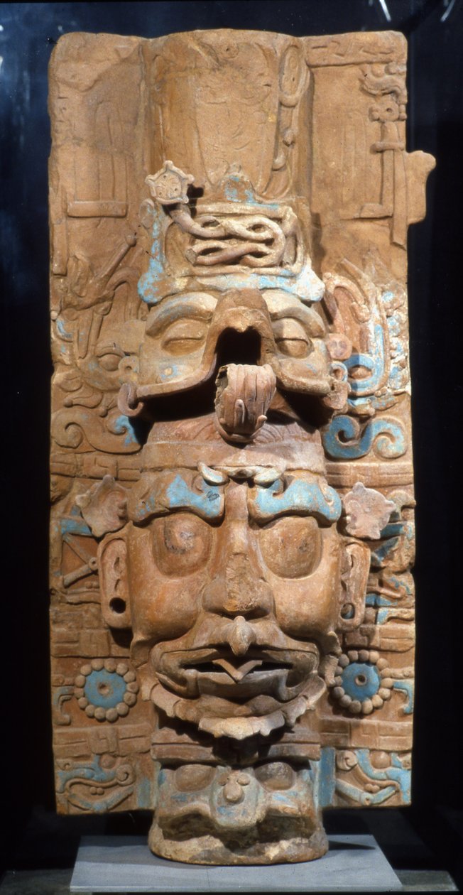 Palenque ، مبخرة ، الفترة الكلاسيكية المتأخرة ، 600-900 م (الطين) (الجزء الخلفي من 310199) بواسطة المايا