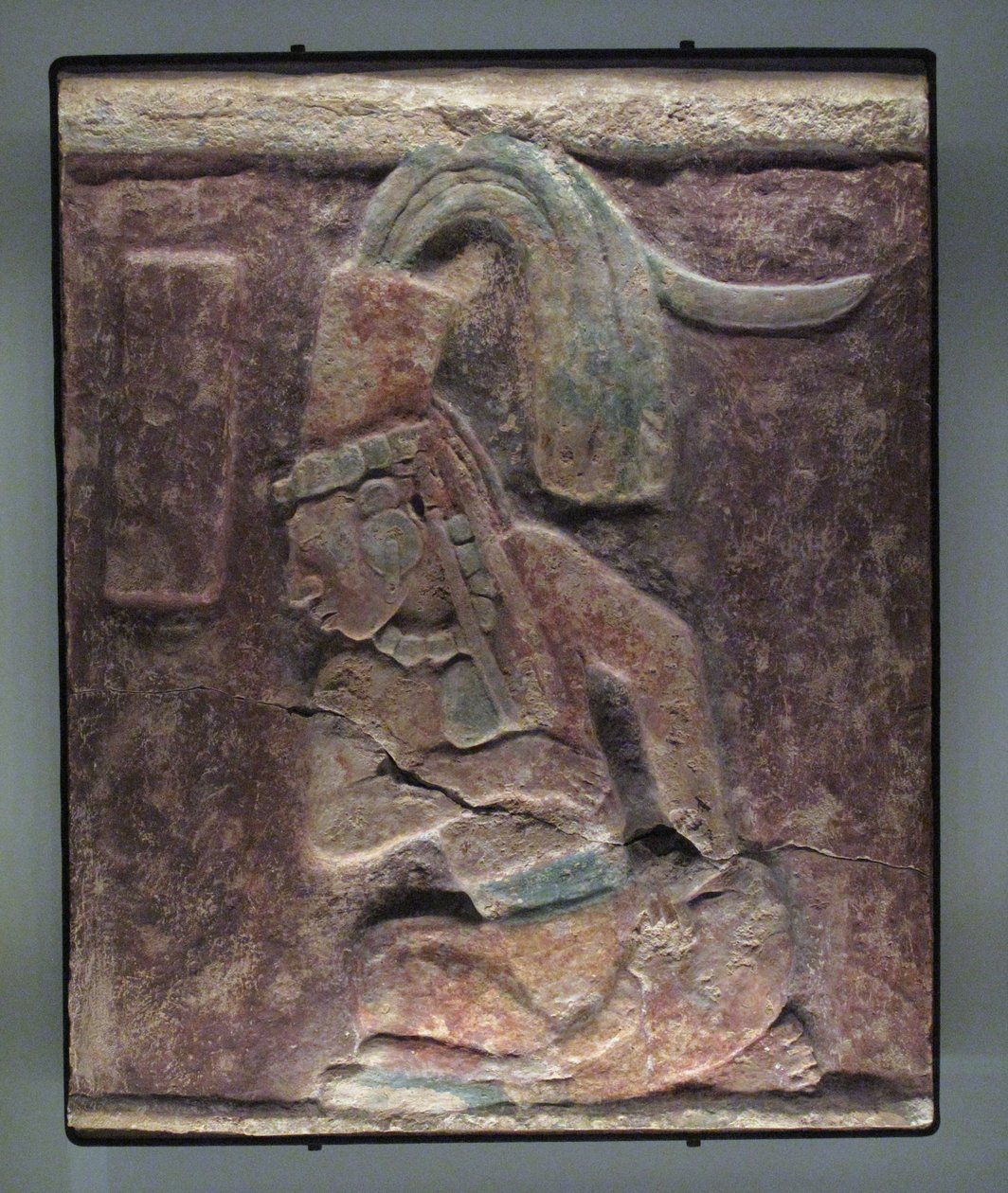 رجل جالس ، El Chicozapote ، Usumacinta ، أواخر العصر الكلاسيكي ، 600-900 م بواسطة المايا