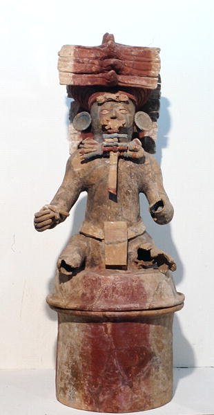 مبخرة ، من كوبان ، هندوراس ، أمريكا الوسطى ، العصر الكلاسيكي المتأخر (600-900 م) (الطين) بواسطة المايا المايا