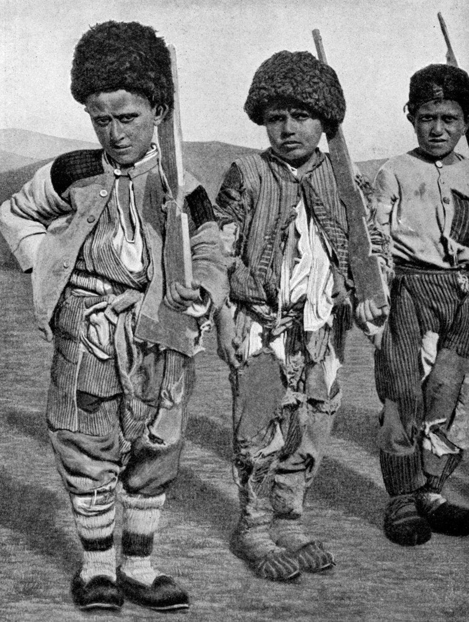 فتيان من أرتيميد ، أرمينيا ، 1922. بواسطة ماينارد أوين ويليامز