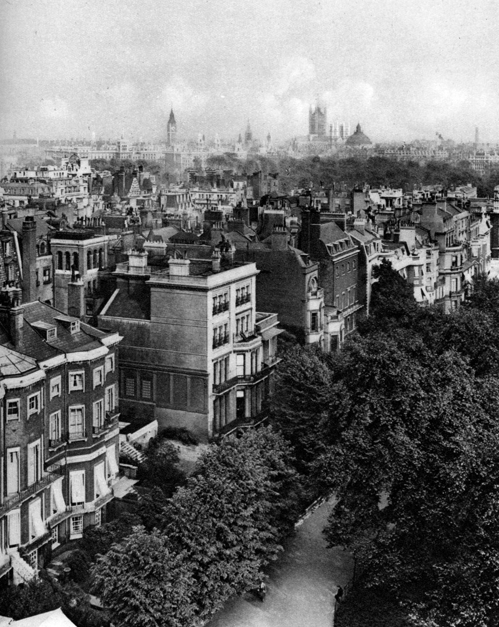 منازل على طول كوينز ووك ، غرين بارك ، لندن ، 1926-1927. بواسطة ماكليش