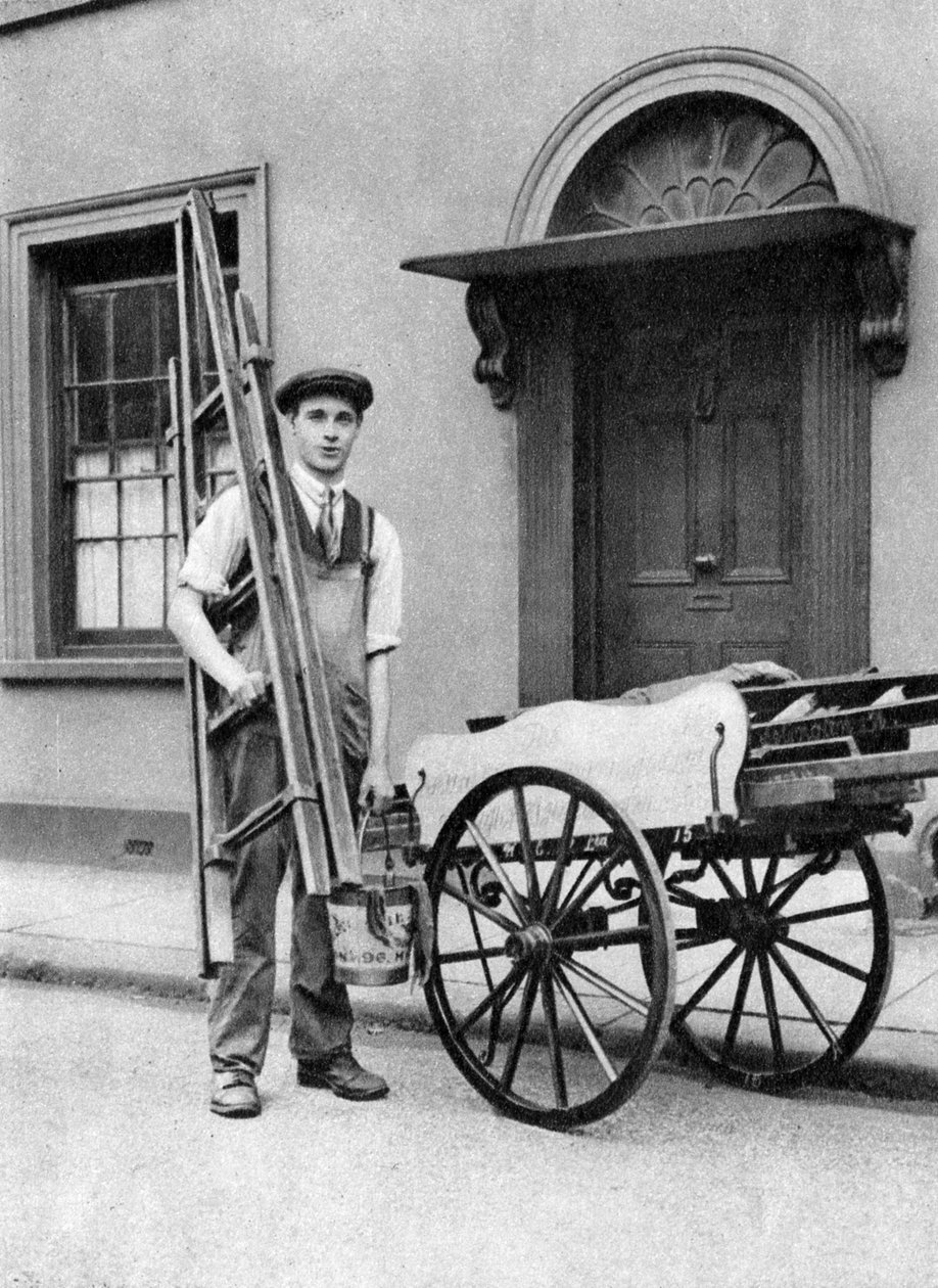 منظف النوافذ في Islington ، لندن ، 1926-1927 بواسطة ماكليش