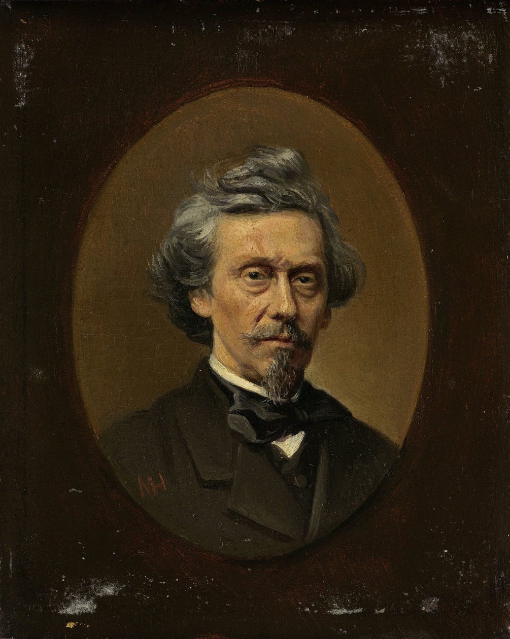 Petrus Franciscus Greive (1811-1872) ، رسام بواسطة ميجر إسحاق دي هان