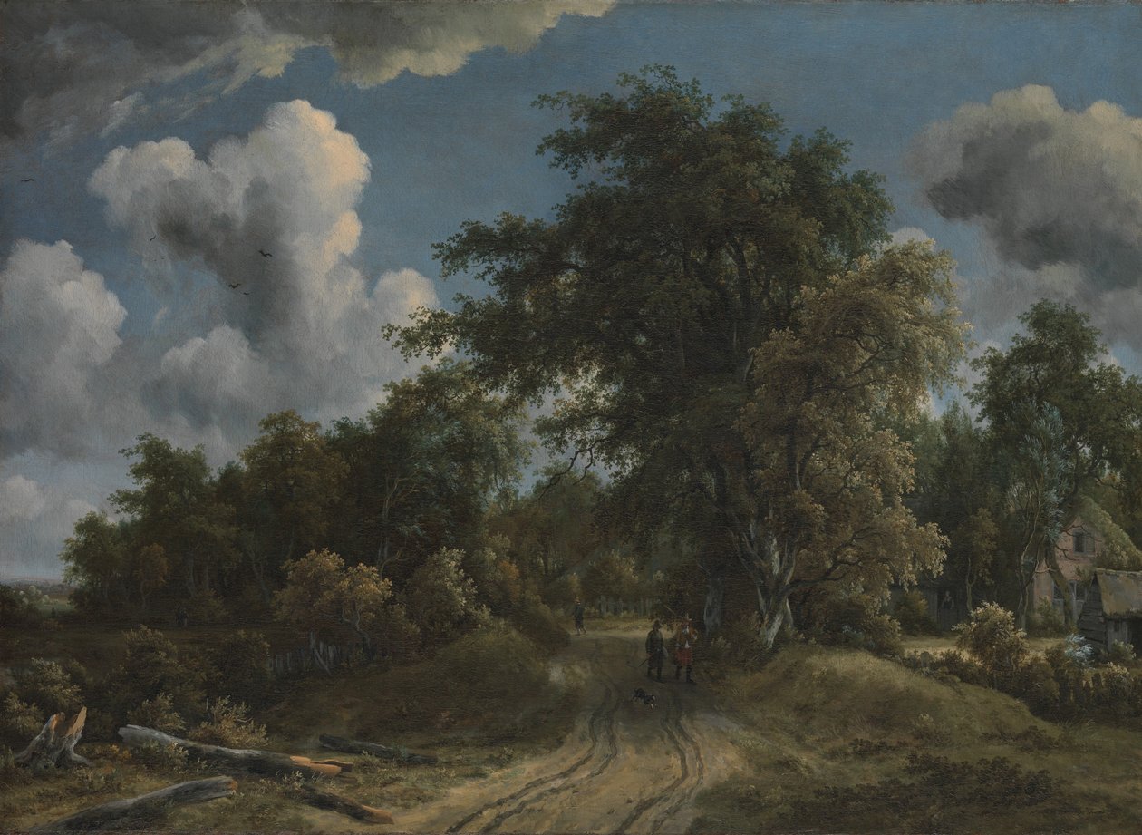 طريق وودلاند ، كاليفورنيا. 1670. بواسطة ميندرت هوبيما
