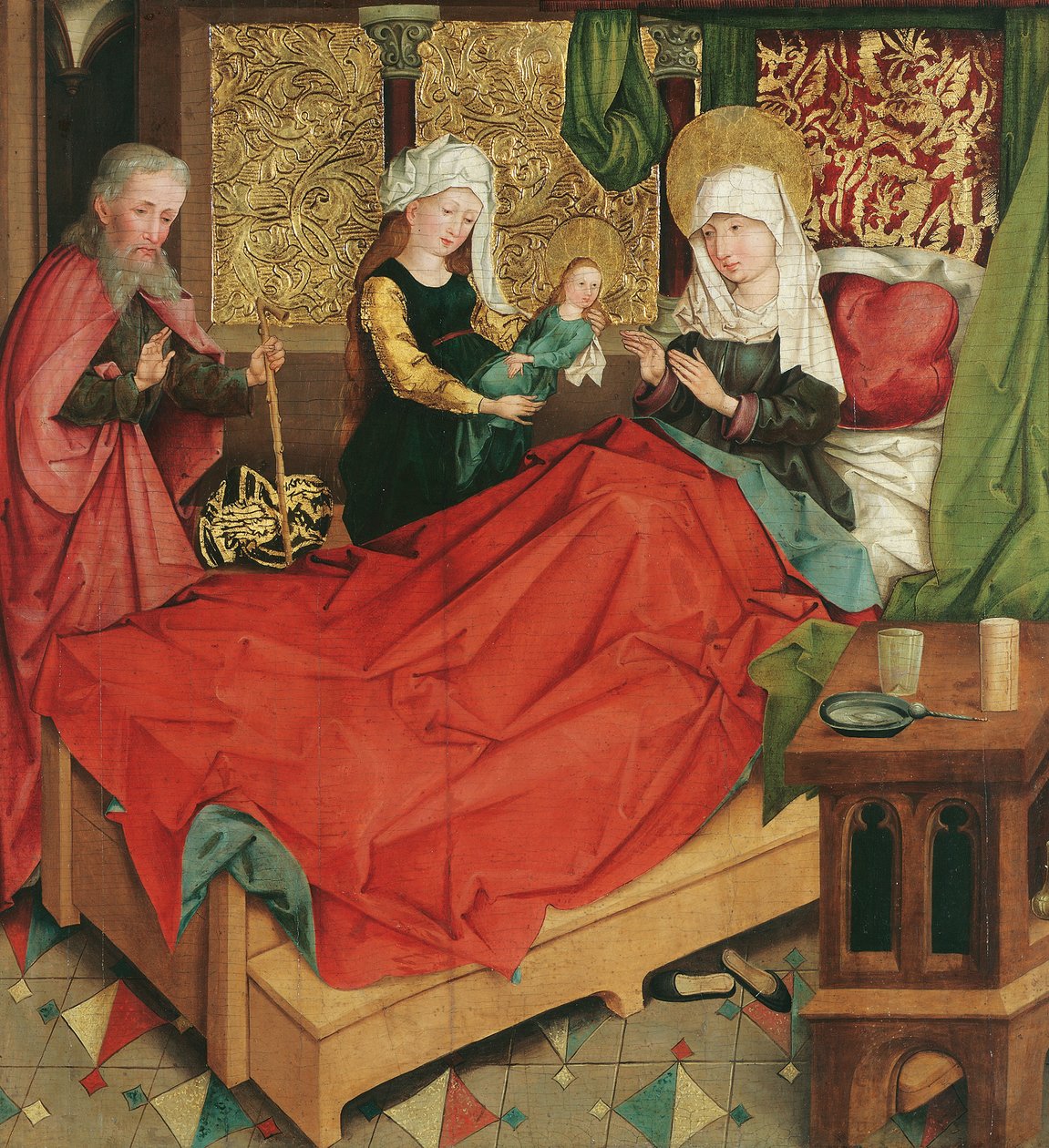 ولادة مريم بواسطة ماجستير في Divisio Apostolorum