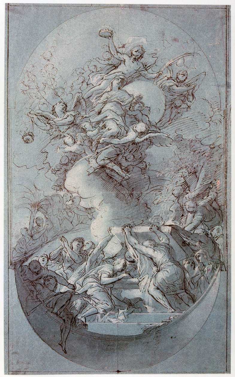 الافتراض ، c1677-1727 بواسطة ملكيور ستيدل