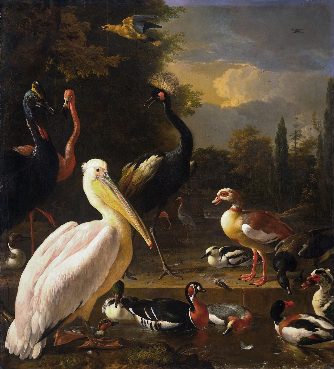  بواسطة Melchior d'Hondecoeter
