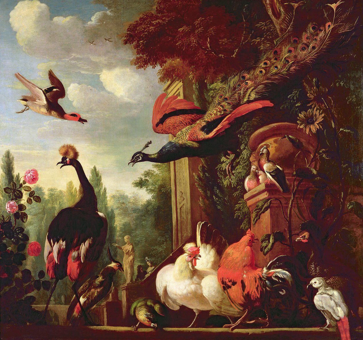 صورة غير معروفة بواسطة Melchior de Hondecoeter