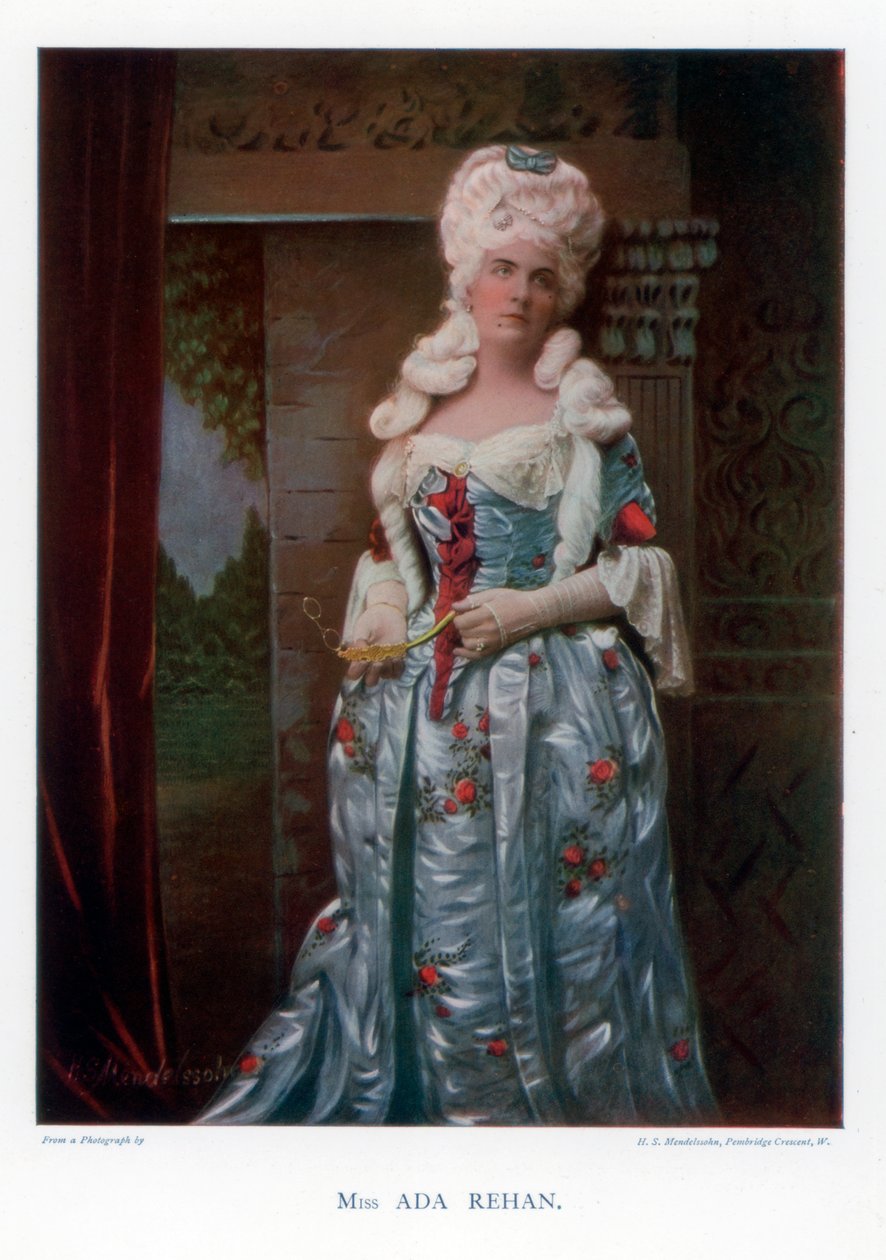 ادا ريحان ممثلة امريكية عام 1901. بواسطة مندلسون