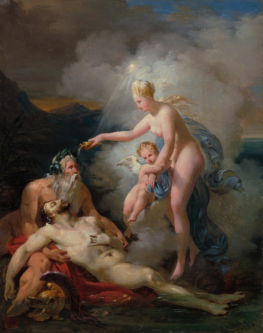 فينوس شفاء اينيس ، حوالي عام 1820. بواسطة ميري جوزيف بلونديل