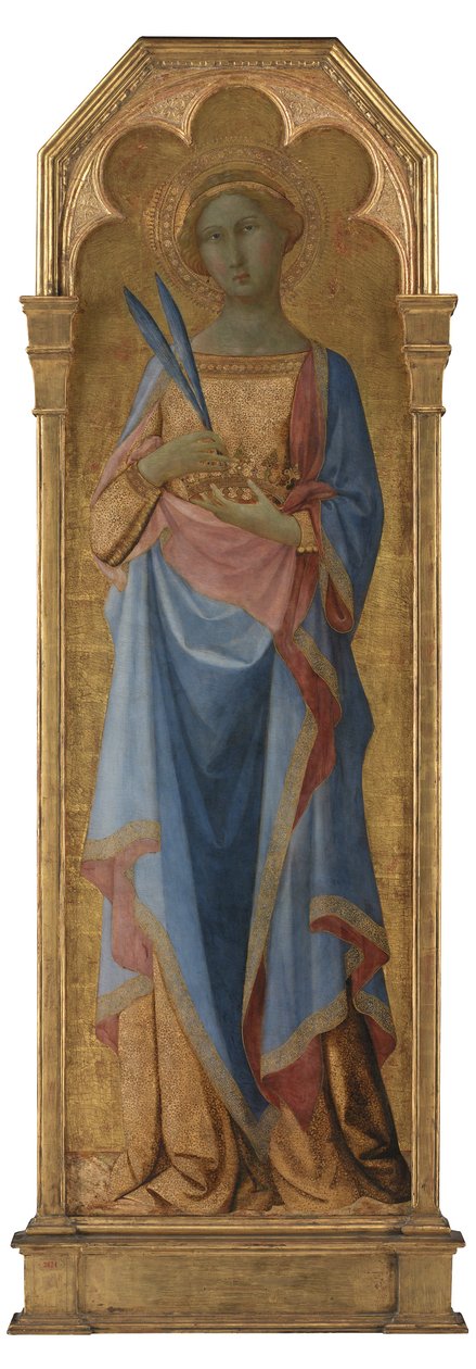 سانت كورونا بواسطة الماجستير في Palazzo Venezia Madonna