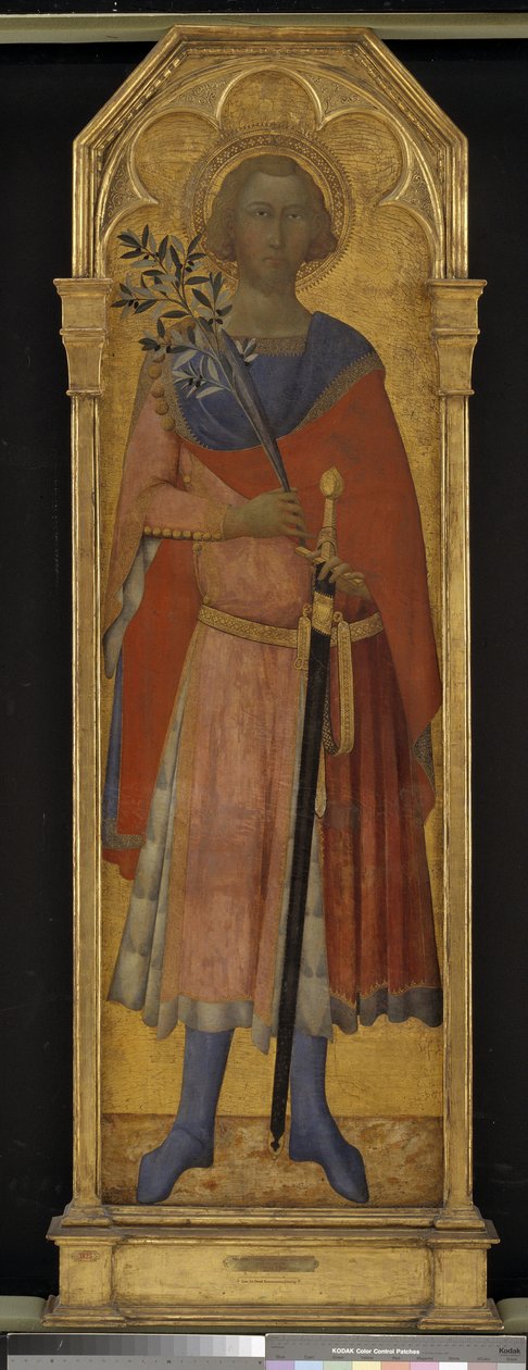 القديس فيكتور سيينا بواسطة الماجستير في Palazzo Venezia Madonna