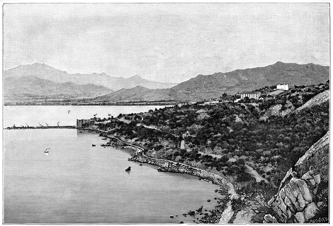 منظر لخليج ستورا ، c1890 بواسطة Meunier