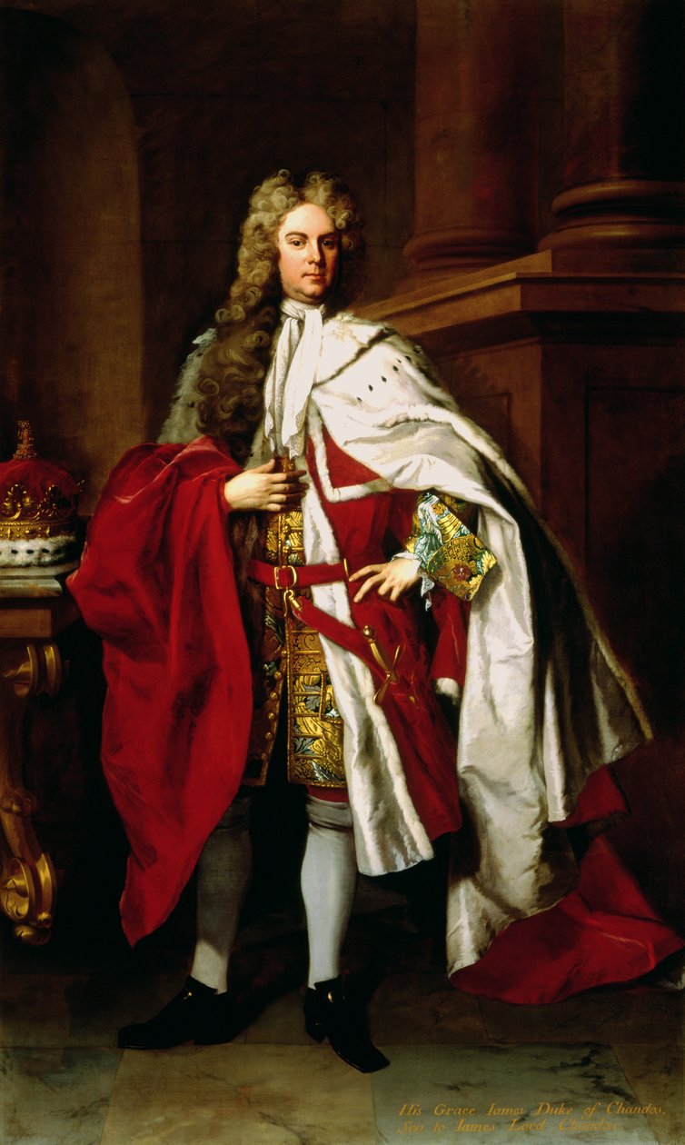 جيمس بريدجز (1673-1744) دوق تشاندوس الأول بواسطة مايكل دال