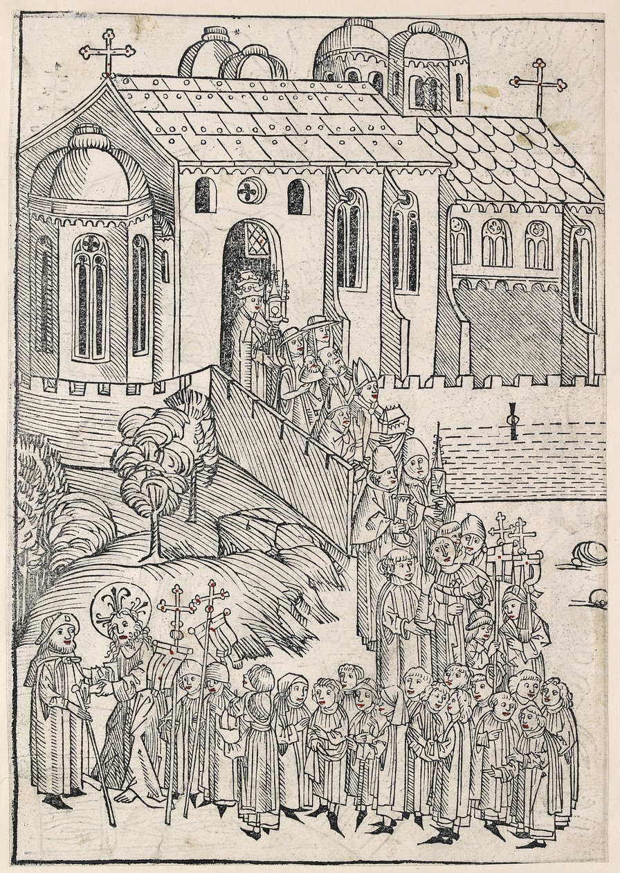 المسيح يحيي الحاج ، 1491 بواسطة مايكل ولجيموت