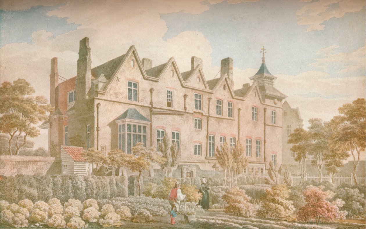 Marylebone Old Manor House: Garden Front ، 1791 ، 1923 بواسطة مايكل أنجيلو روكر