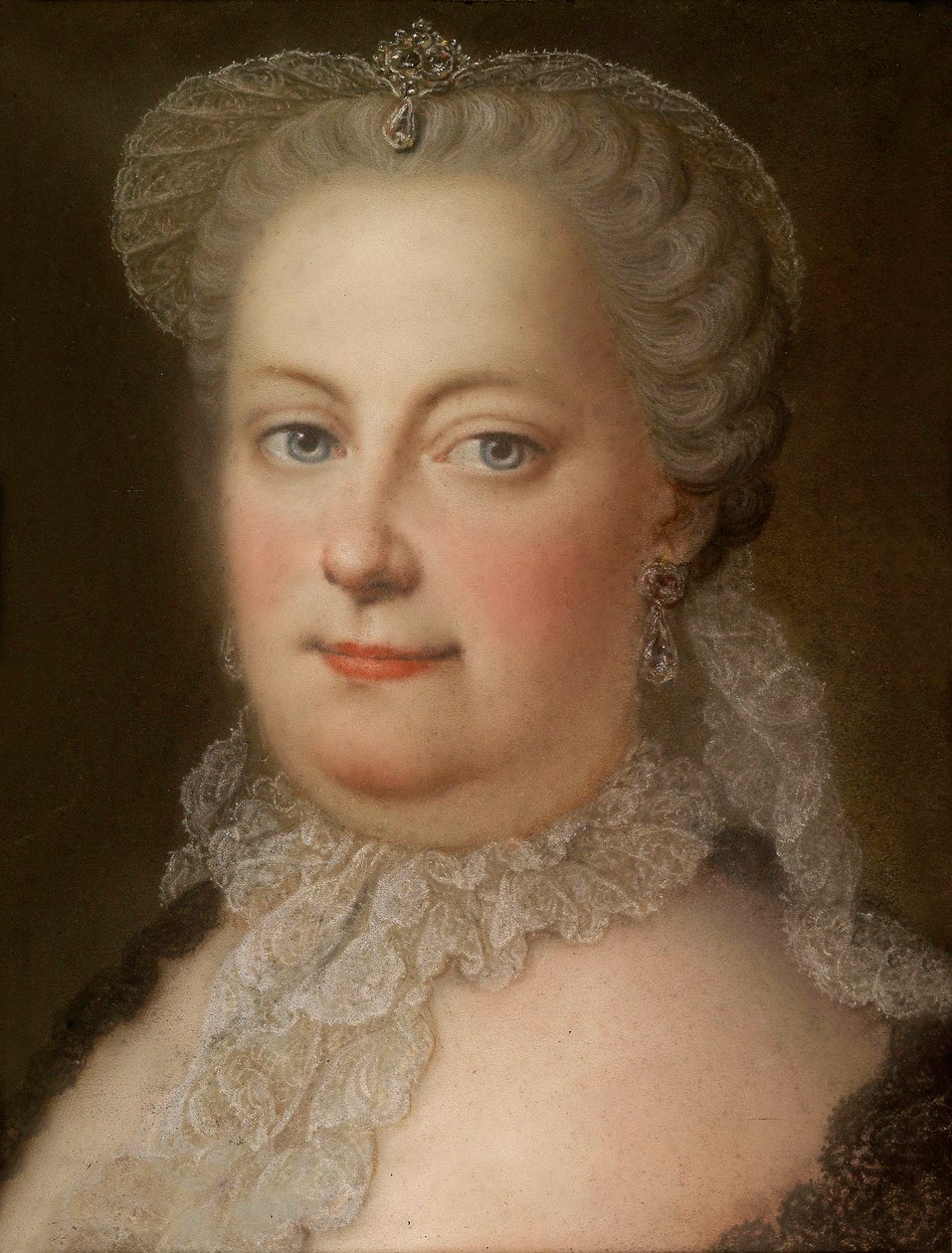 صورة الإمبراطورة ماريا تيريزيا من النمسا (1717-1780) بواسطة مايكل كريستوف هاجيلجانز