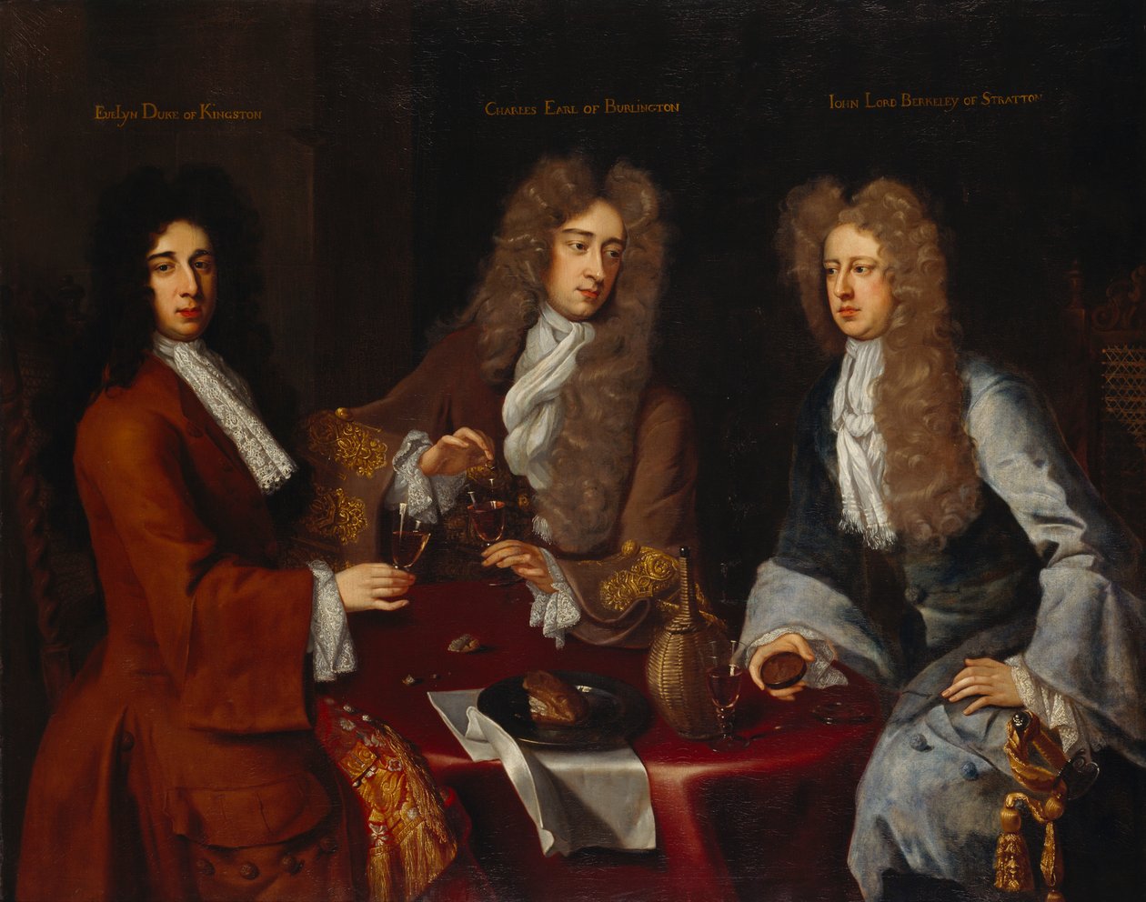 إيرل بيرلينجتون ، دوق كينغستون أبون هال ، والبارون بيركلي من ستراتون ، 1690 بواسطة مايكل دال
