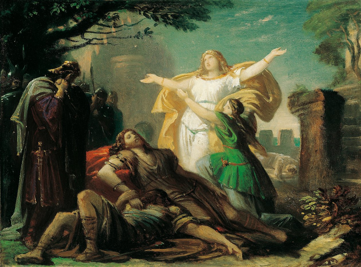 Monaco, Set design for Tristan and Isolde by Richard Wagner بواسطة مايكل إيكتر