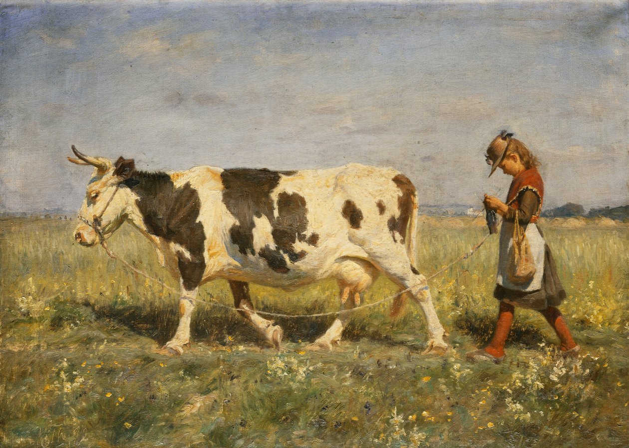 خارج السوق ، 1892 بواسطة مايكل ثيركيلدسن
