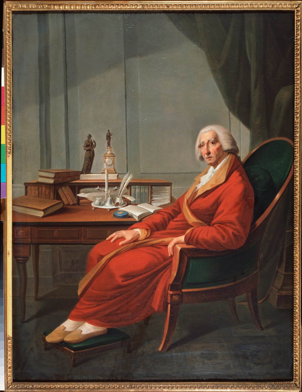 صورة للمستشار الإمبراطوري لروسيا الكونت إيفان أوسترمان (1725-1811) (صورة للمستشار الإمبراطوري لروسيا الكونت إيفان أوسترمان) - لوحة لميخائيل فيودوروفيتش فولنوف (1759-1826) ، زيت على قماش بواسطة ميخائيل فيودوروفيتش فوينوف