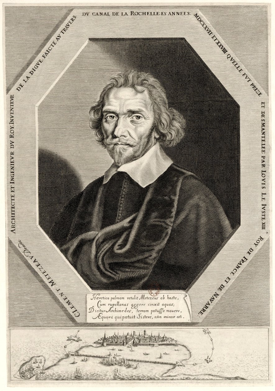 Clément Métezeau (1581 - 1652) ، مهندس معماري فرنسي بواسطة ميشيل لاسن