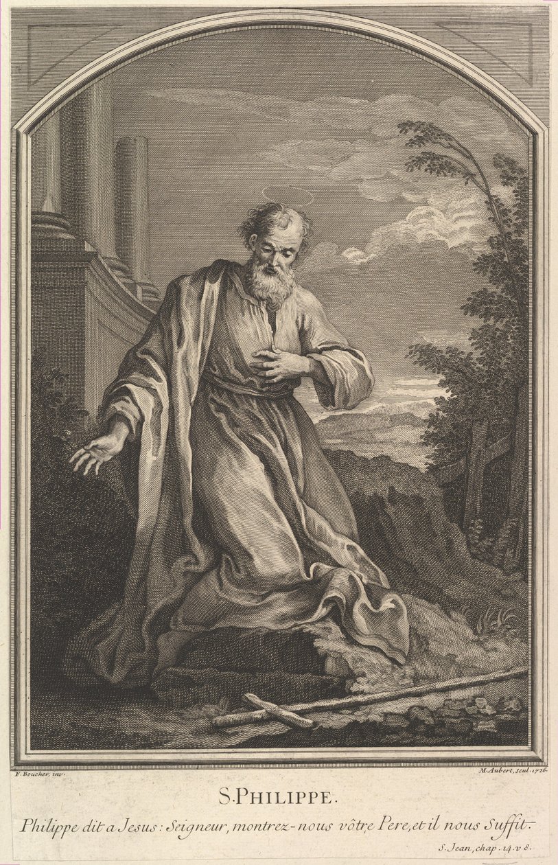سانت فيليب ، 1726. بواسطة ميشيل أوبيرت
