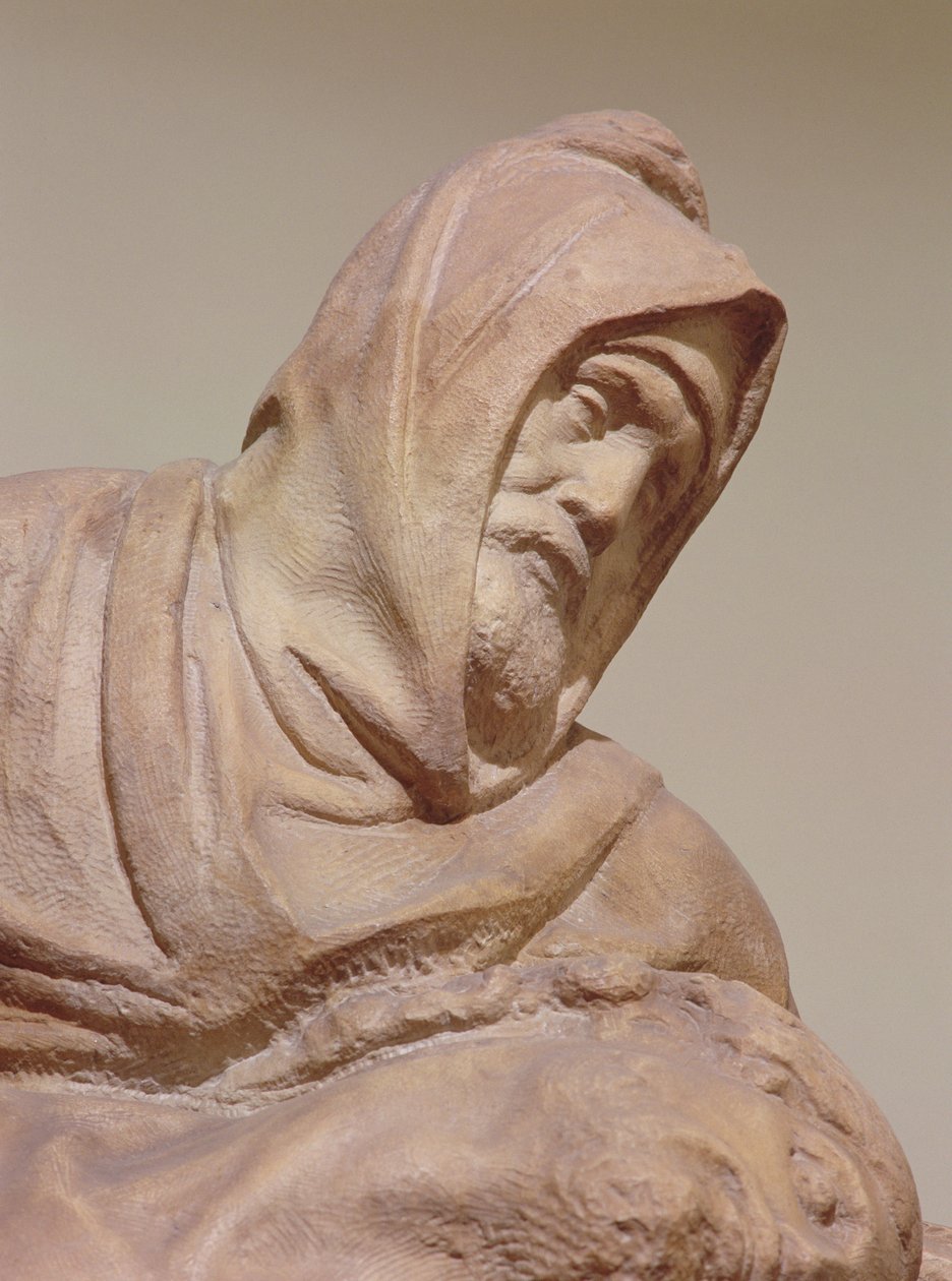 تفاصيل فلورنسا بيتا ، 1547-53 رخام بواسطة مايكل أنجلو بوناروتي