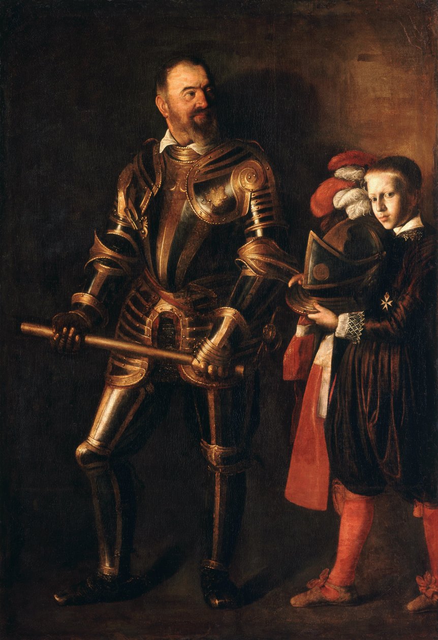 Alof de Wignacourt بواسطة مايكل أنجلو ميريسي كارافاجيو