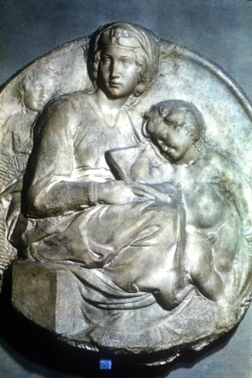 العذراء والطفل ، 1504-1505 بواسطة مايكل أنجلو بوناروتي