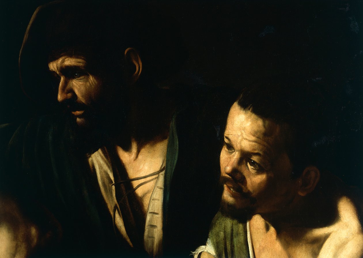 جلد المسيح ، تفصيل ، حوالي 1606 (زيت على قماش) بواسطة مايكل أنجلو ميريسي دا كارافاجيو