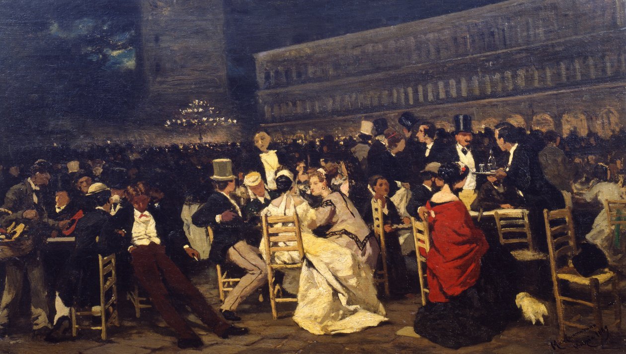 ساحة سان ماركو ، 1869 بواسطة ميشيل كامارانو