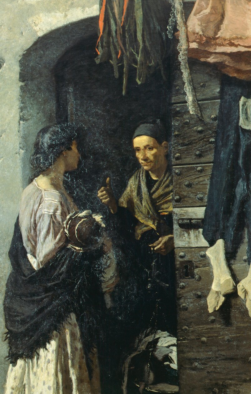 The Charity, by Michele Cammarano بواسطة ميشيل كامارانو