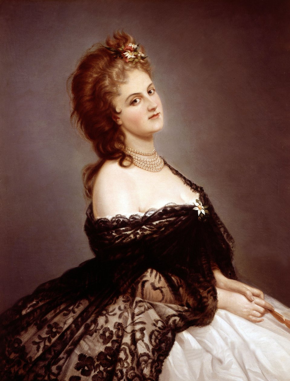 فيرجينيا أولدويني ، كونتيسة كاستيجليون ، بعد صورة لبيير لويس بيرسون ، 1862 بواسطة ميشيل جورديجياني