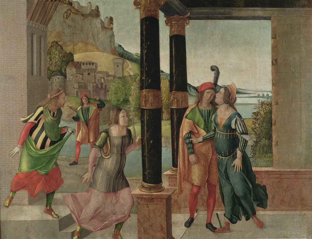 بروتوس وبورتيا ، c.1500-50 بواسطة ميشيل دا فيرونا