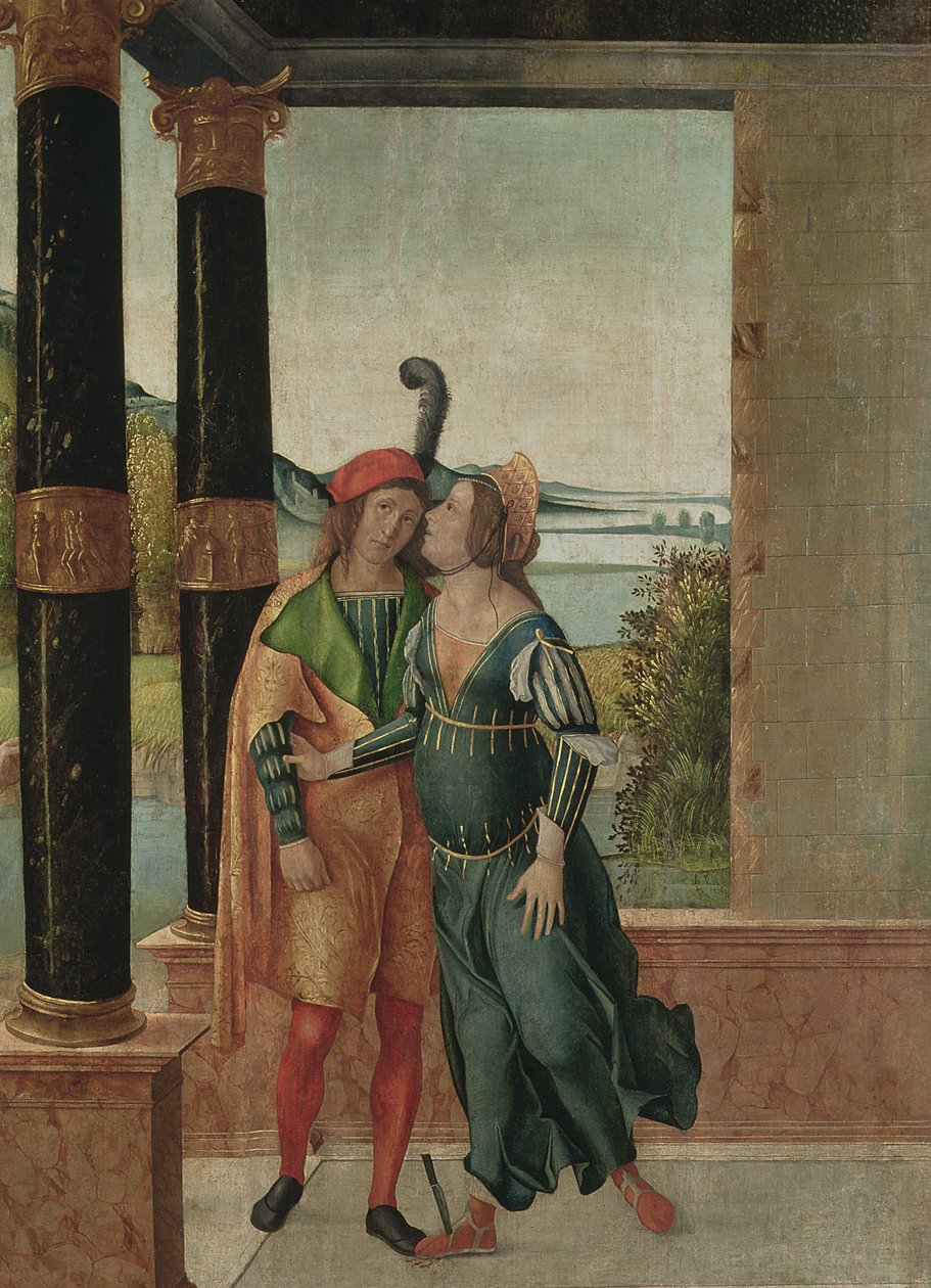 بروتوس وبورتيا ، c.1500-50 بواسطة ميشيل دا فيرونا