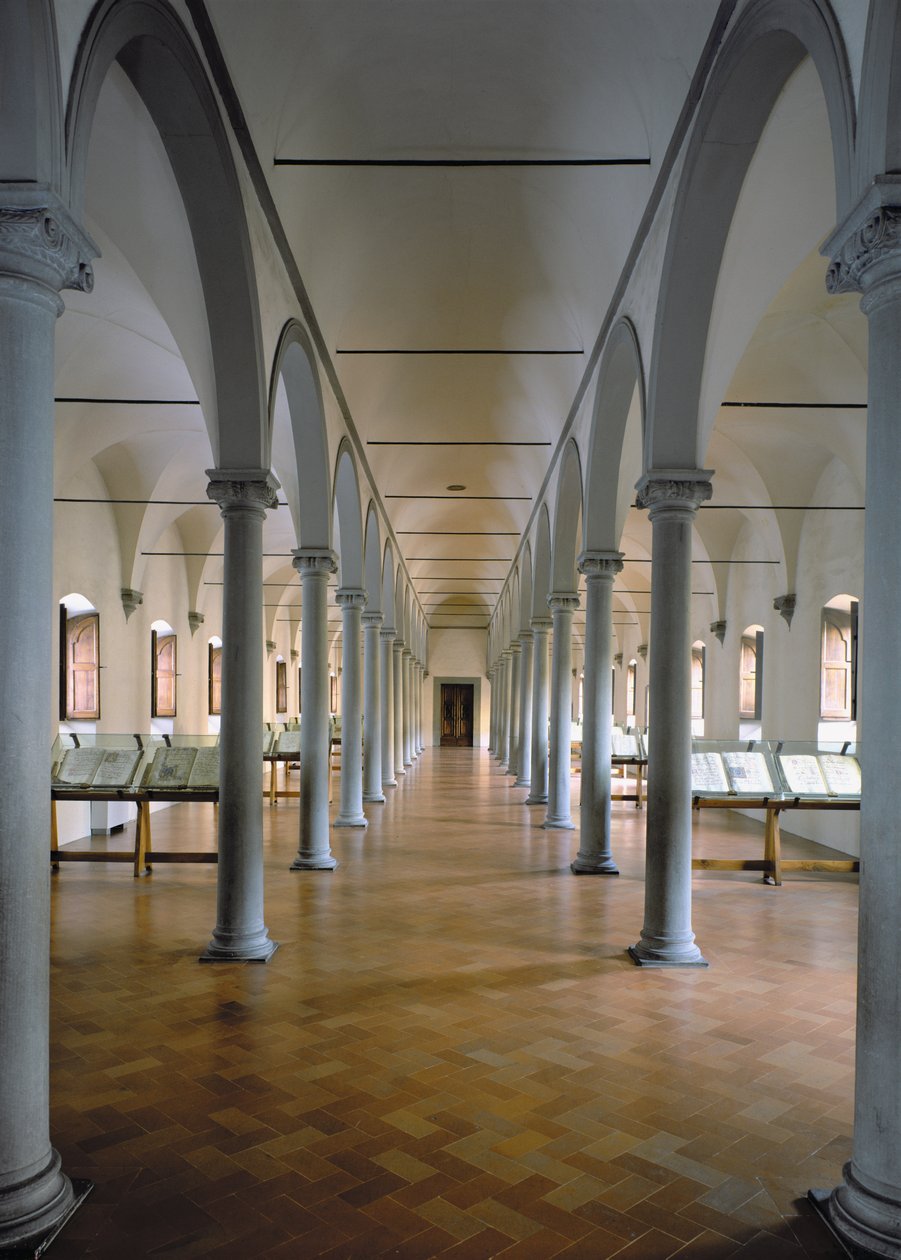 المكتبة 1441 بواسطة Michelozzo di Bartolommeo