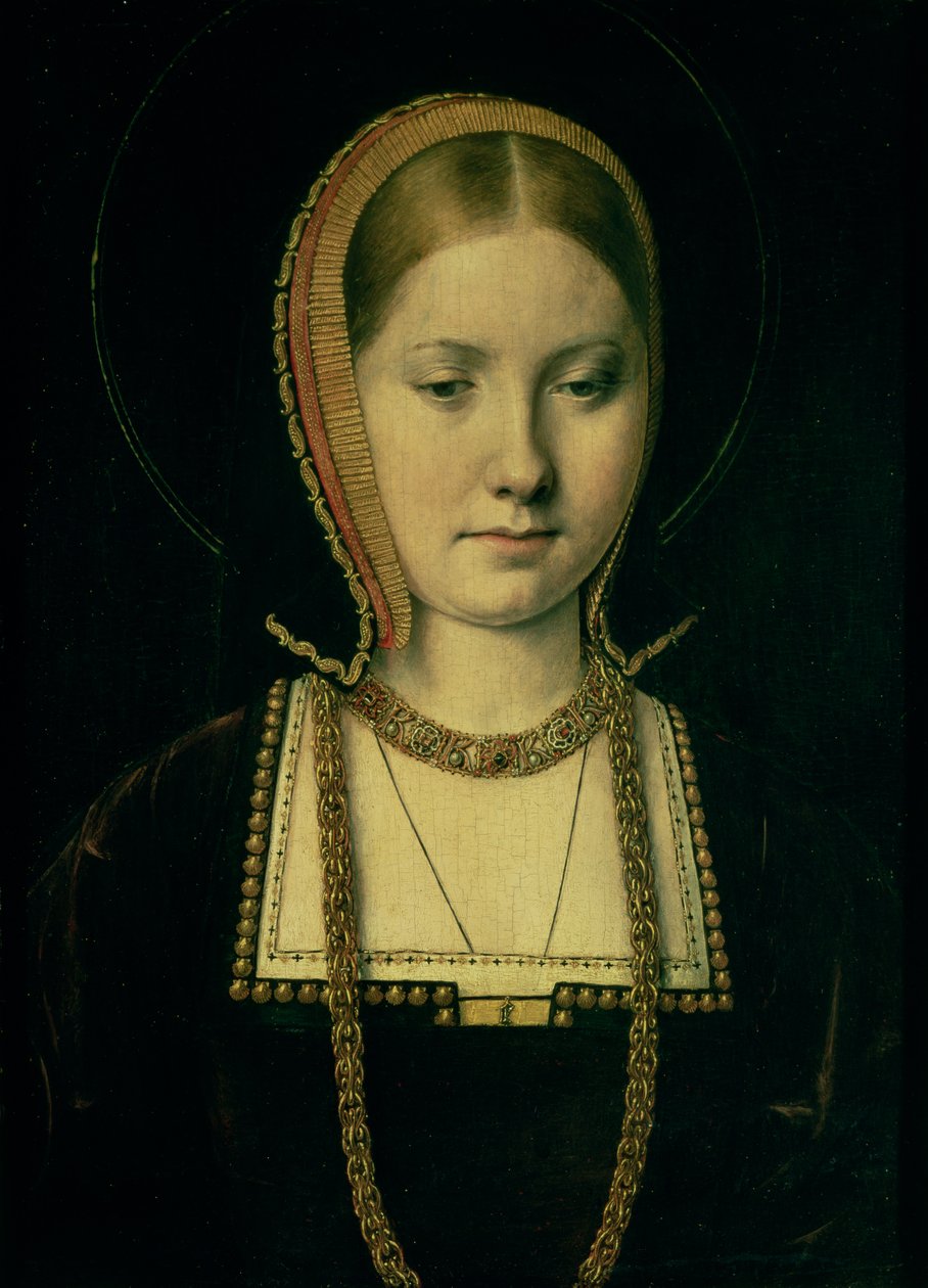 صورة لامرأة ، ربما كاثرين أراغون (1485-1536) ، حوالي 15034 بواسطة ميشيل سيتو