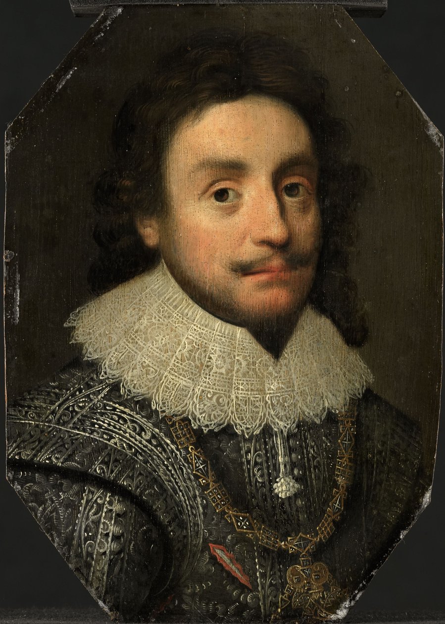 صورة لفريدريك الخامس (1596-1632) ، حوالي 1621 (زيت على لوح) بواسطة ميشيل يانش. فان (بعد) ميرفيلد