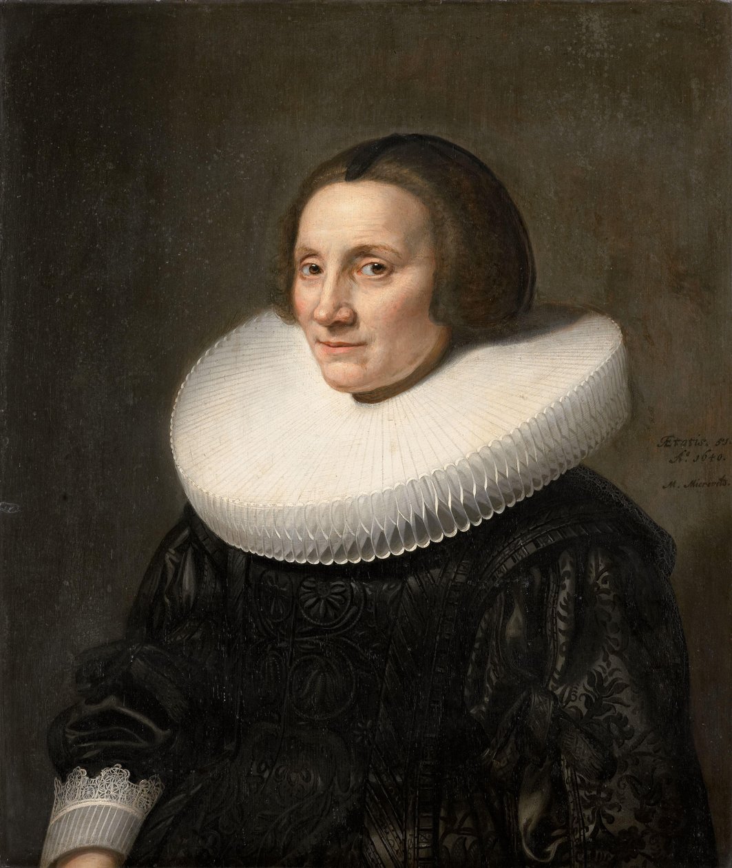 صورة لسيسيليا فان بيريستين (1589-1661) بواسطة ميشيل جانز فان ميرفلت