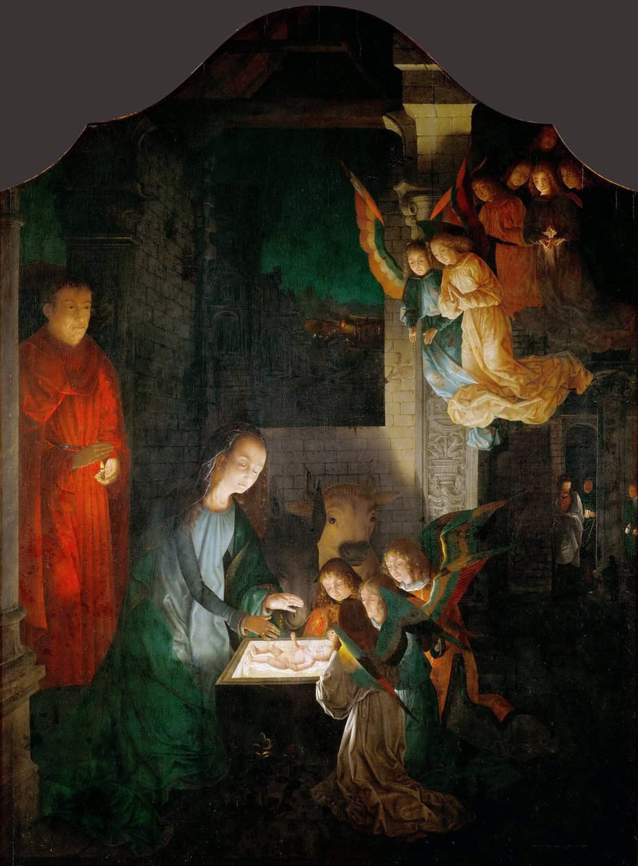 ميلاد المسيح - مايكل سيتو (السيد ميشيل) (1460 / 68-1525). زيت على خشب ، حوالي 1510-1520. الأبعاد: 113 × 84 سم. متحف تاريخ الفن ، فيين بواسطة ميشيل سيتو