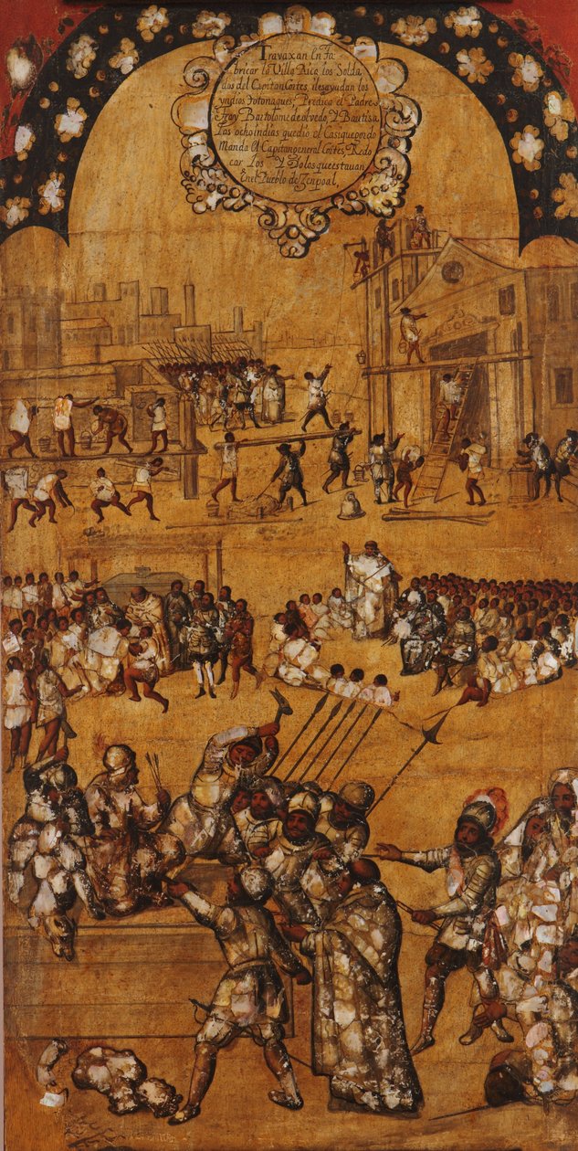 غزو المكسيك. الجدول الرابع بواسطة ميغيل جونزاليس
