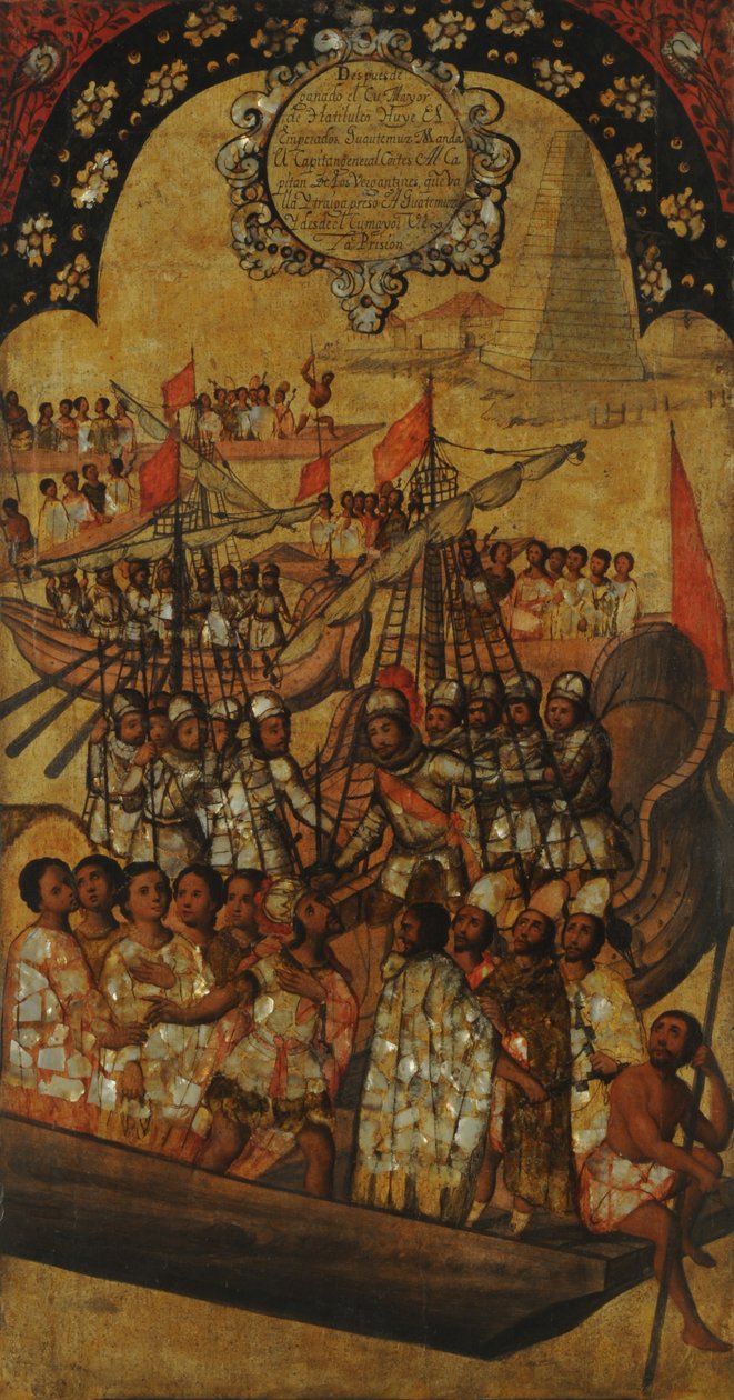 غزو المكسيك. الجدول الثالث والعشرون بواسطة ميغيل جونزاليس