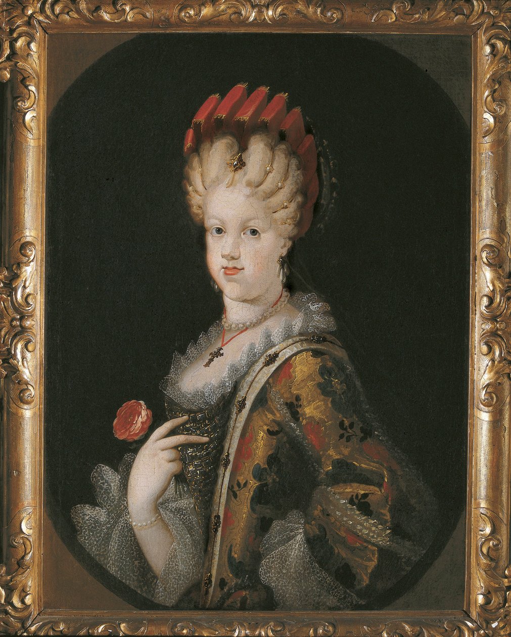 صورة لماري لويز غابرييل من سافوي (1688-1714) ، ملكة إسبانيا بواسطة ميغيل جاسينتو ميلينديز