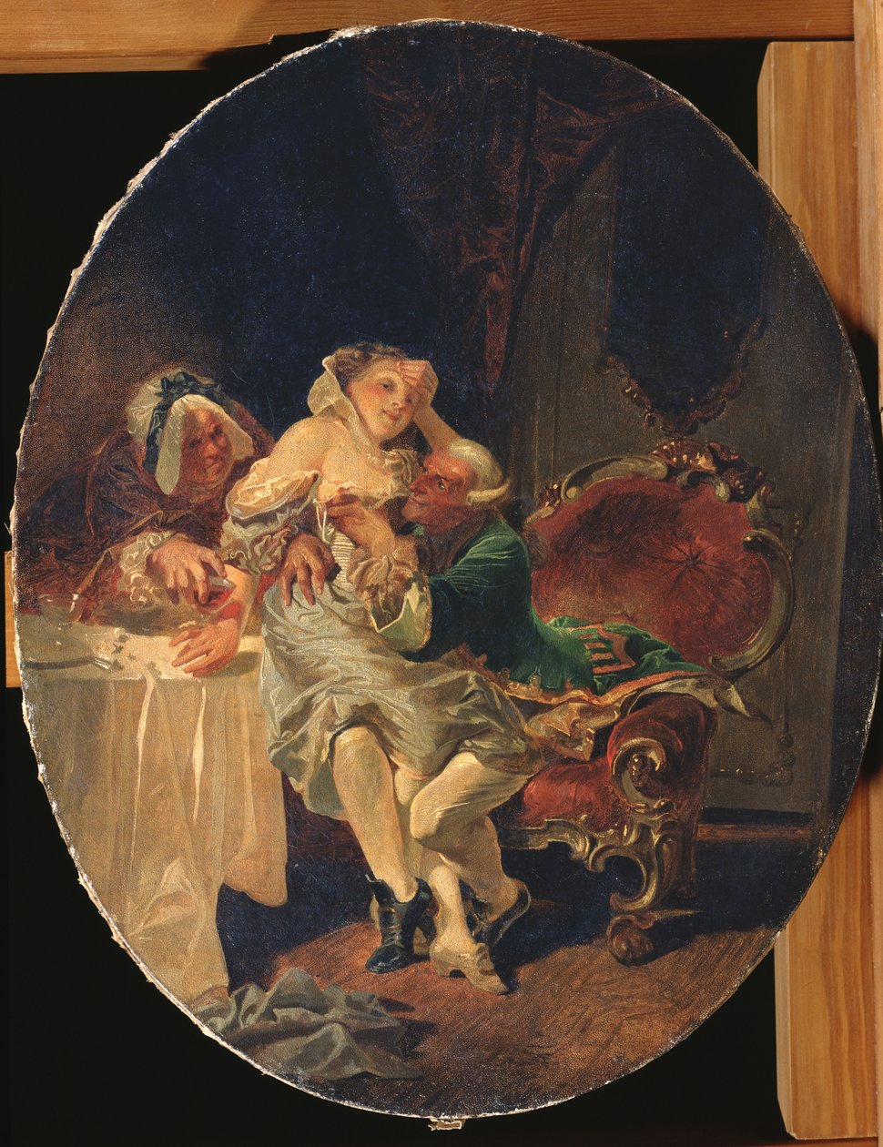 المغوي ، 1891 بواسطة Mihaly بواسطة Zichy
