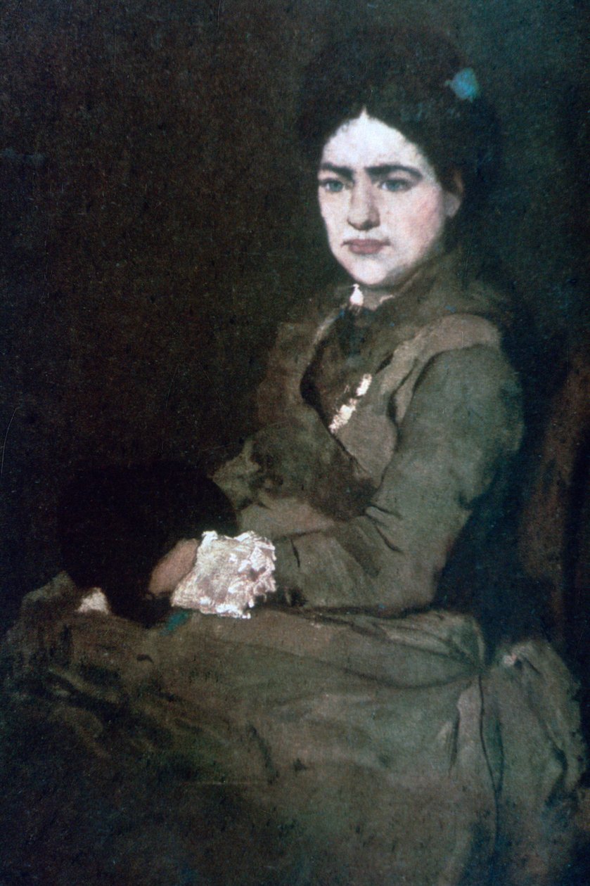 السيدة مونكاسي ، c1864-1900 بواسطة ميهالي مونكاسي