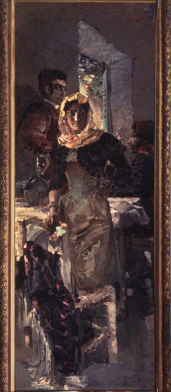 إسبانيا (إسبانيا) - رسم ميخائيل ألكساندروفيتش فروبل (فروبيل) (1856-1910) ، زيت على قماش بواسطة ميخائيل الكساندروفيتش فروبل