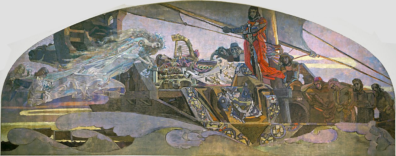 أميرة الحلم الأميرة البعيدة ، 1896 بواسطة ميخائيل الكساندروفيتش فروبل