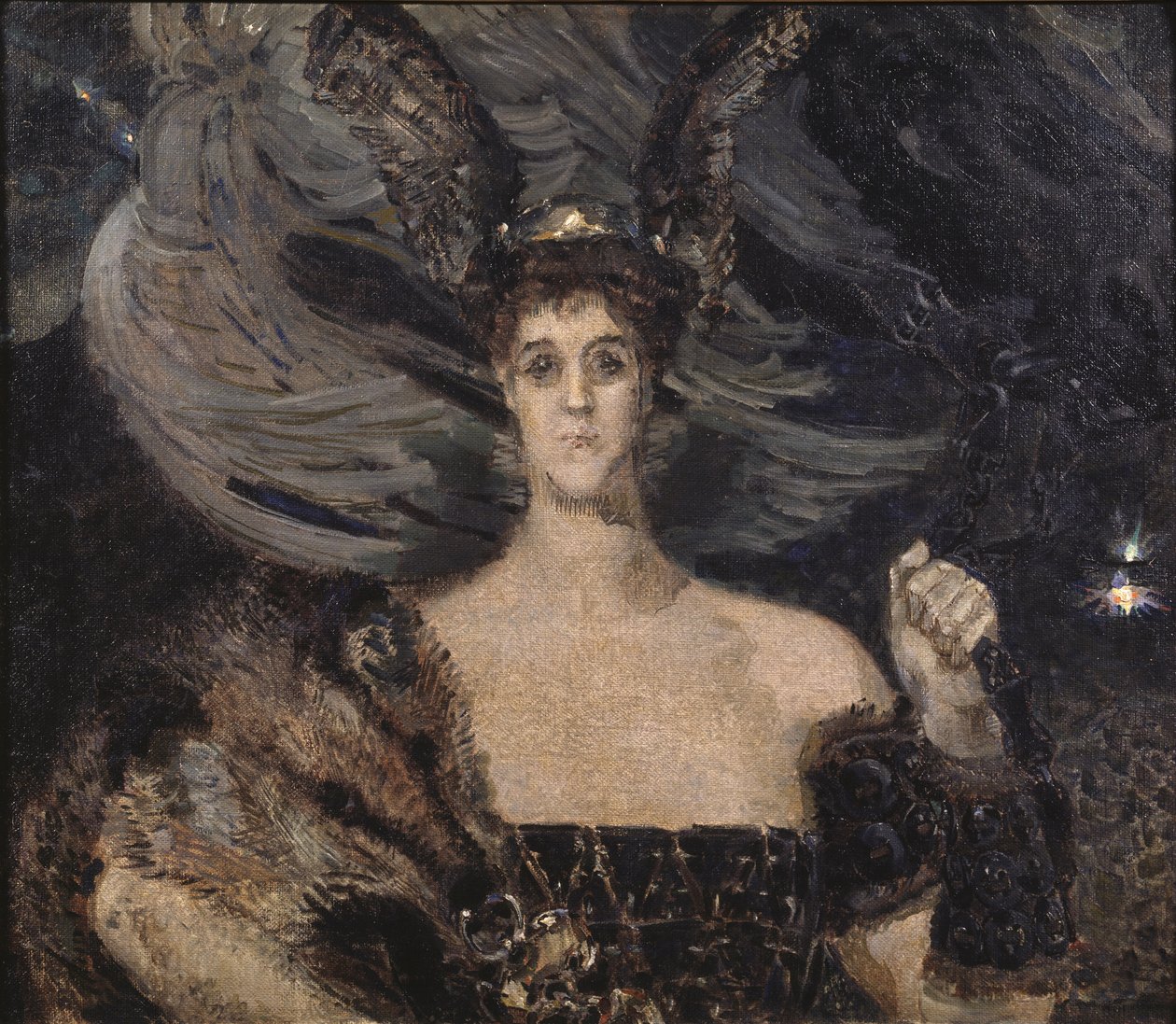 فالكيري. صورة للفنانة والراعية الكونتيسة ماريا تينيشيفا 1867-1928 ، 1899 بواسطة ميخائيل الكساندروفيتش فروبل